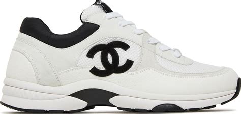 buy used chanel sneakers|Chanel sneakers white and black.